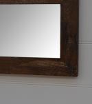 SOLID WOOD RECTANGULAR MIRROR & FRAME