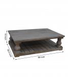 SOLID WOOD COFFEE TABLE