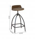 IRON BAR STOOL