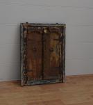 SOLID RECLAIMED TEAK WINDOW MIRROR & FRAME