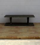 RECLAIMED WOOD & METAL BENCH / COFFEE TABLE