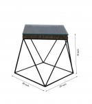 WDN+IRON COFFEE TABLE