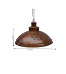 METAL PENDANT CEILING FIXTURE