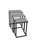 TABLE SET OF 3