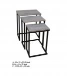 TABLE SET OF 3