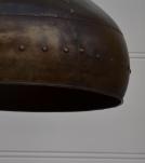 METAL HANGING LIGHT W/ RIVETS