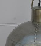 METAL HANGING LIGHT W/ RIVETS