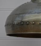 METAL HANGING LIGHT W/ RIVETS