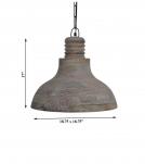 HANDCRAFTED SOLID WOOD PENDANT LIGHT