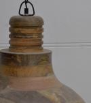 HANDCRAFTED SOLID WOOD PENDANT LIGHT