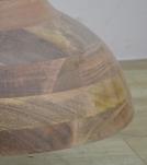 HANDCRAFTED SOLID WOOD PENDANT LIGHT
