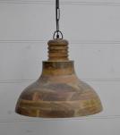 HANDCRAFTED SOLID WOOD PENDANT LIGHT