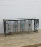 WDN+IRON CONSOLE TABLE