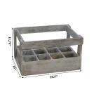 SOLID WOOD CRATE