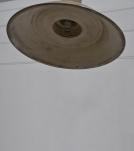WOODEN FARMHOUSE DOME PENDANT LIGHT FIXTURE