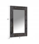 SOLID RECLAIMED WOOD MIRROR & FRAME