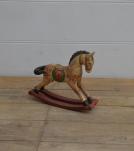 WOODEN ROCKING HORSE