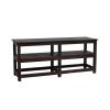 PRIMITIVE SOLID WOOD CONSOLE / SOFA TABLE
