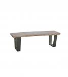 LIVE EDGE SOLID ACACIA WOOD BENCH