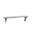 LIVE EDGE SOLID ACACIA WOOD BENCH