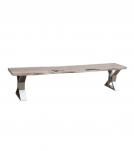 LIVE EDGE SOLID ACACIA WOOD BENCH