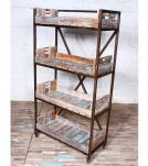WOOD IRON SHELF