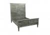 SOLID WOOD QUEEN BED