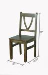WOODEN DINING CHAIR