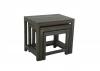WOODEN NESTING TABLE SET OF 3