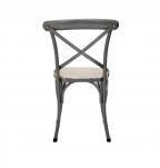 WOODEN IRON CHAIR