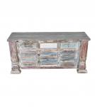SOLID RECLAIMED TEAK WOOD EXECUTIVE DESK RECLAIMED WOOD