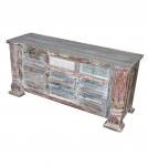 SOLID RECLAIMED TEAK WOOD EXECUTIVE DESK RECLAIMED WOOD