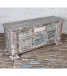 SOLID RECLAIMED TEAK WOOD EXECUTIVE DESK RECLAIMED WOOD