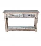 SOLID RECLAIMED TEAK WOOD CONSOLE TABLE