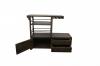 SOLID WOOD BAR TROLLY