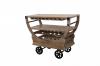 SOLID WOOD BAR TROLLY