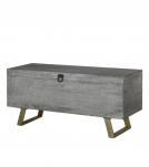 WOOD STORAGE TRUNK / COFFEE TABLE