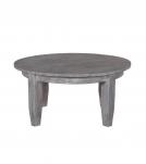SOLID WOOD ROUND COFFEE TABLE