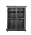 SOLID WOOD & IRON CABINET