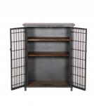 IRON & WOOD CABINET
