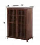 SOLID WOOD & IRON CABINET