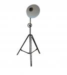 METAL TRIPOD ADJUSTABLE HEIGHT FLOOR LAMP