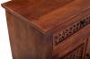 4 DOOR CARVED WOOD SIDEBOARD W/ DRAWERS