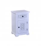 CARVED WOOD END TABLE / NIGHTSTAND