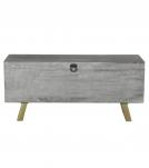 WOOD STORAGE TRUNK / COFFEE TABLE