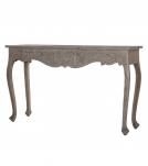 HAND CARVED CONSOLE TABLE 