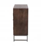 HAND CARVED SOLID WOOD CABINET