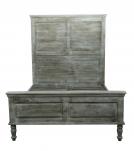 SOLID WOOD QUEEN BED