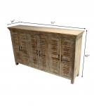 SOLID RECLAIMED TEAK WOOD SIDEBOARD