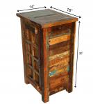 SOLID RECLAIMED TEAK WOOD SIDETABLE END TABLE